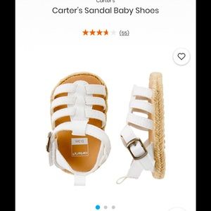 🤩3/$10-Adorable Carters sandals 💗